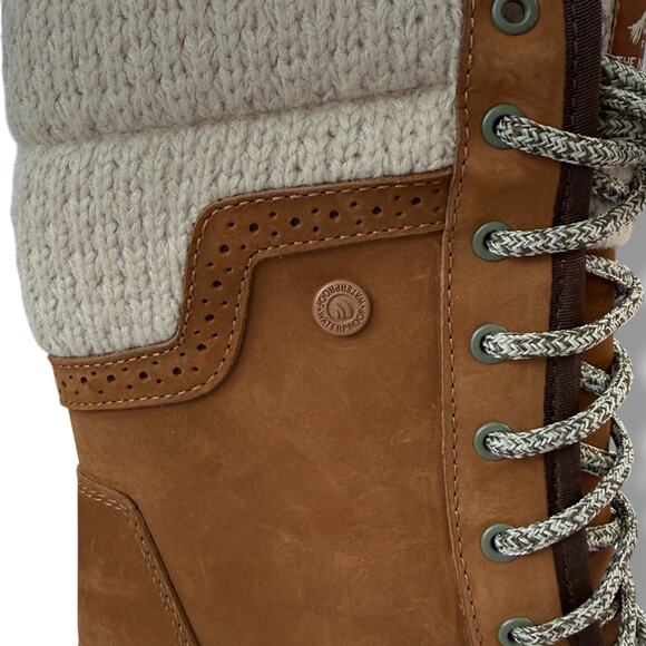 The North Face Shellista II Mid Waterproof Winter Boots Women's Size 9 Brown - Picture 5 of 11